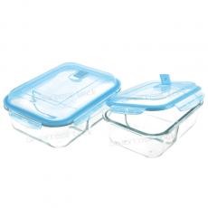 RECTANGULAR SEPARATION FOOD CONTAINER WITH VENT LID  VRES10/VRES11