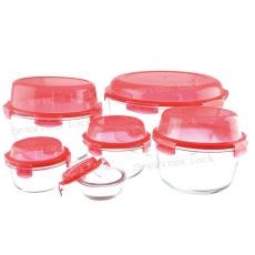 ROUND FOOD CONTAINER WITH HIGH LOCK LID  HRD1/HRD2/HRD3/HRD4/HRD5/HRD6