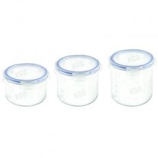 CANISTER WITH HALF CORRUGATED & LOCK LID  JL4C/JL2C/JL1C