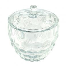 SMALL BOWL WITH GLASS LID  GCG-3