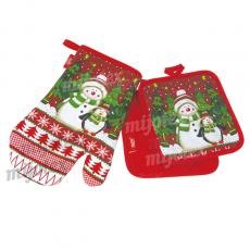 OVEN MITT+2PCS POT HOLDER  OM2+PH1