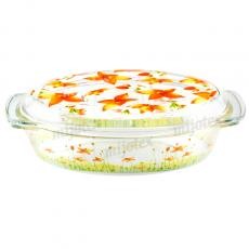 OVAL CASSEROLE WITH DECAL DCPL18/DCPL19/DCCR1/DCCR6