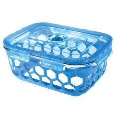 RECTANGULAR FOOD CONTAINER WITH VENT LID & SILICONE BASKET BLFC3-2
