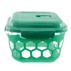 SQUARE FOOD CONTAINER WITH VENT LOCK LID & SILICONE BASKET BVSQ2-2/BVSQ3-2/BVSQ4-2