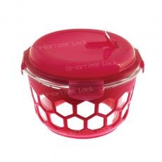 ROUND FOOD CONTAINER WITH VENT LOCK LID & SILICONE BASKET BVRD2-2/BVRD3-2/BVRD4-2