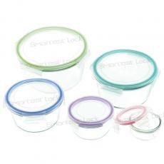ROUND FOOD CONTAINER WITH LOCK LID LRD21/LRD22/LRD23/LRD24/LRD25