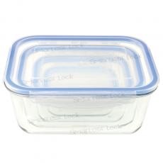 RECTANGULAR FOOD CONTAINER W/LOCK LID LRE1/LRE2/LRE3/LRE4/LRE5/LRE6/LRE7