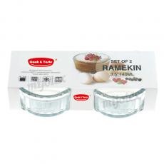 SET OF 2 RAMEKIN RK5X2/RK6X2 COLOR SLEEVE