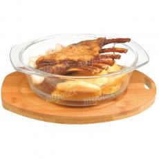 ROUND CASSEROLE WITH BAMBOO LID BCR4/BCR3/BPL16/BCR2
