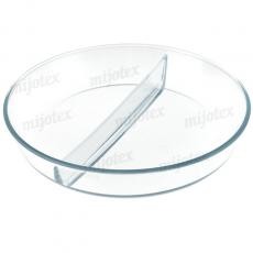 OVAL BAKING DISH WITH SEPERATION PLS24/PLS24L