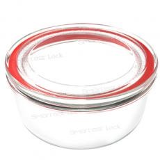 ROUND FOOD CONTAINER WITH GLASS LID GRD28/GRD24