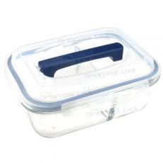 RECTANGULAR SEPARATION FOOD CONTAINER W/HANDLE LOCK LID   DRES10/DRES11