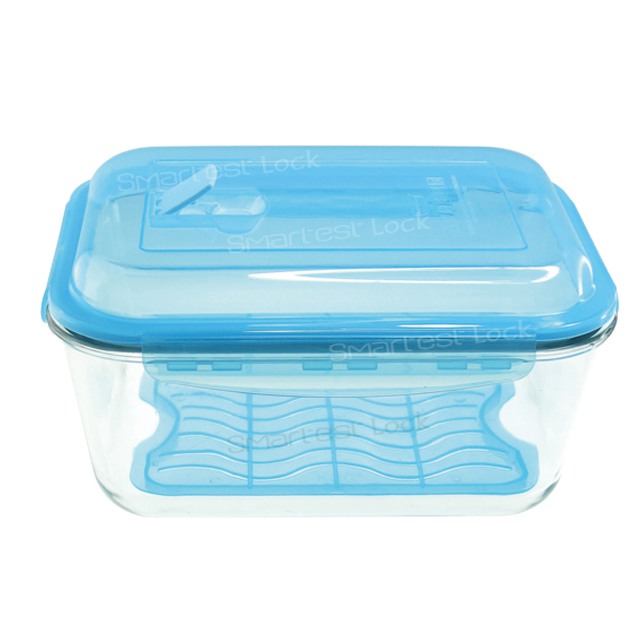 RECTANGULAR FOOD CONTAINER W/VENT LID & STEAM RACK  VRER4