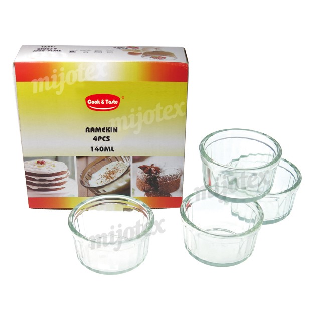 SET OF 4PCS 3.5" RAMEKIN RK5X4 COLOR BOX