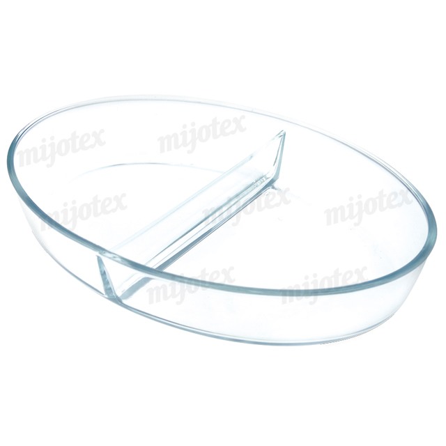 OVAL BAKING DISH W/SEPERATION PLS9/PLS10