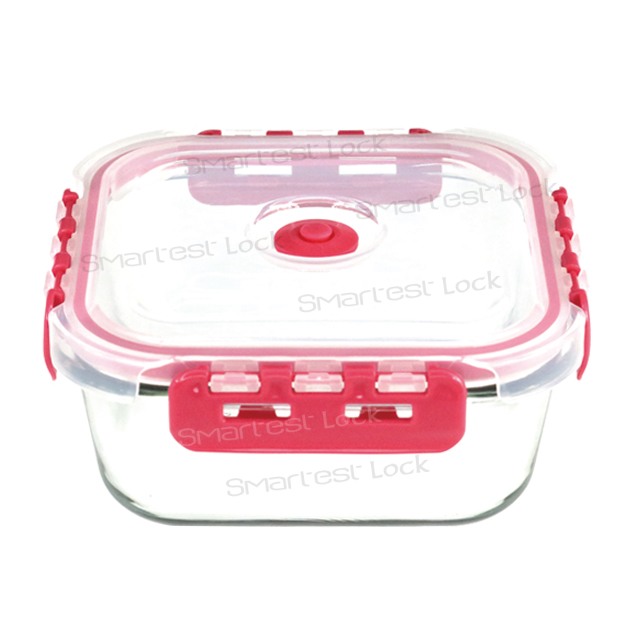 SQUARE FOOD CONTIANER WITH VENT LOCK LID VSQ27/VSQ28/VSQ29/VSQ30