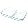 RECTANGULAR BAKING DISH W/SEPERATION & PP LID LPLS5/LPLS4