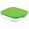 SQUARE BAKING DISH WITH SEPERATION & PP LID LPLS3L/LPLS3