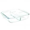 SQUARE BAKING DISH WITH SEPERATION & PP LID LPLS3L/LPLS3