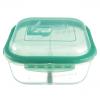 SQUARE SEPARATION FOOD CONTAINER W/VENT LID  VSQS10B