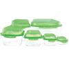 SQUARE FOOD CONTAINER WITH HIGH LOCK LID  HSQ1/HSQ2/HSQ3/HSQ4/HSQ5/HSQ6