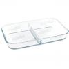 RECTANGULAR BAKING DISH W/SEPERATION & PP LID LLS4/LLS5