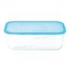 RECTANGULAR FOOD CONTAINER W/SILICONE LID  REN3/REN10