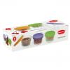 SET OF 3 PCS BOWL W/LID COLOR BOX  GBL1x3 COLOR BOX