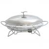 OVAL FOOD WARMER (SILVER)    FWDPL10-A/FWDPL11-A/FWDPL12-A