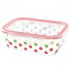 RECTANGULAR FOOD CONTAINER WITH LID WITH DECAL DCLRE10