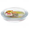 SET OF 3PCS ROUND FLAN DISH PL14+PL14M+PL14L PVC PACKING        