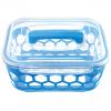 RECTANGULAR FOOD CONTAINER WITH HANDLE LID & SILICONE BASKET BDRE3-2/BDRE4-2