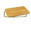 RECTANGULAR FOOD CONTAINER WITH BAMBOO LID BARE2/BARE3/BARE4 