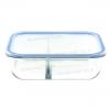 RECTANGULAR  SEPERATION FOOD CONTAINER W/LOCK LID LRES10/LRES11