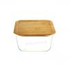 SQUARE FOOD CONTAINER WITH BAMBOO LID BASQ8/BASQ9/BASQ10