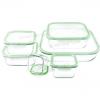 SQUARE FOOD CONTAINER W/LOCK LID LSQ7/LSQ8/LSQ9/LSQ10/LSQ11/LSQ12