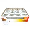 SET OF 24PCS MINI CRUSTAD DISH RK7 DISPLAY BOX