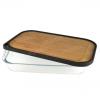 RECTANGULAR BAKING DISH W/ DOUBLE-SIDE USE LID PBPL5-2/PBPL5L-2