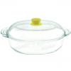 OBLONG CASSEROLE WITH COVER WITH SILICONE KNOB KCRH6-S/KCRH7-S/KCRH8-S/KCRH9-S 