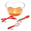 SET OF MIXING BOWL W/SILICONE BASE & 3PCS KITCHEN TOOLS BMB25/BMB26/BMB27+MBT1+MBT2+MBT3