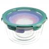 ROUND FOOD CONTAINER WITH SILICONE COVER WITH PP LID LRD22-S/LRD23-S/LRD24-S/LRD25-S