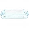 RECTANGULAR FLUTED BAKING DISH PL25/PL25M/PL25L 