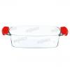 RECTANGULAR LOAF DISH WITH SILICONE HANDLE PS1 