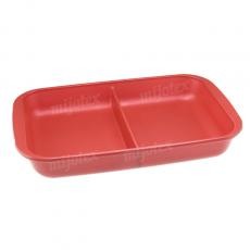 RECTANGULAR BAKING DISH W/SEPERATION & NONSTICK COATING