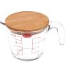 MEASURING CUP WITH BAMBOO LID 