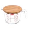 MEASURING CUP WITH BAMBOO LID 