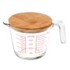 MEASURING CUP WITH BAMBOO LID 